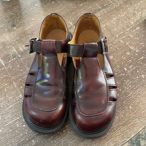 Dr Martens leather shoes